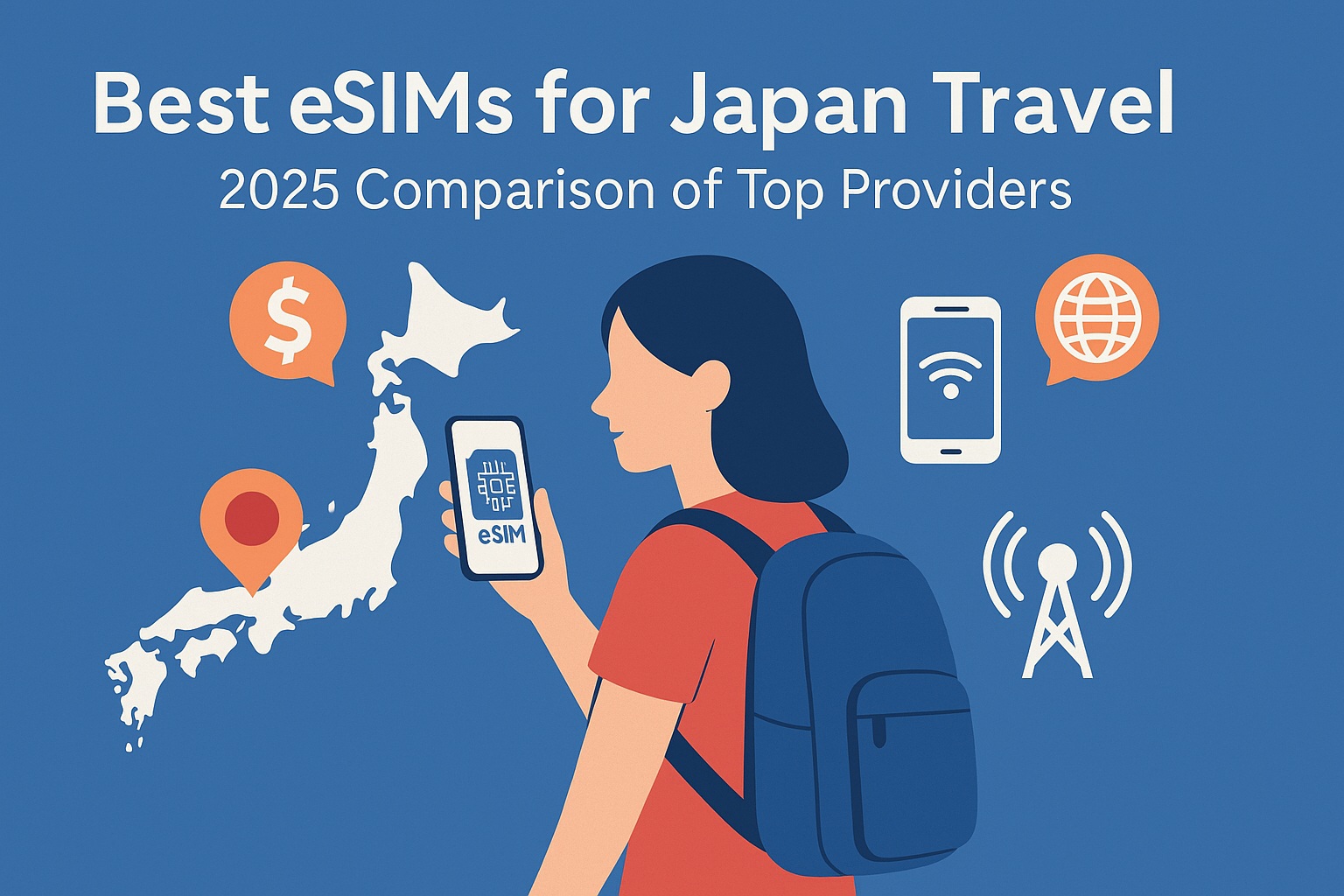 Best eSIMs for Japan Travel: 2025 Comparison of Top Providers